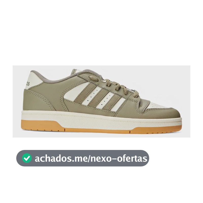 Tênis Casual Masculino Break Start adidas Verde E Branco Liso 38 Br
