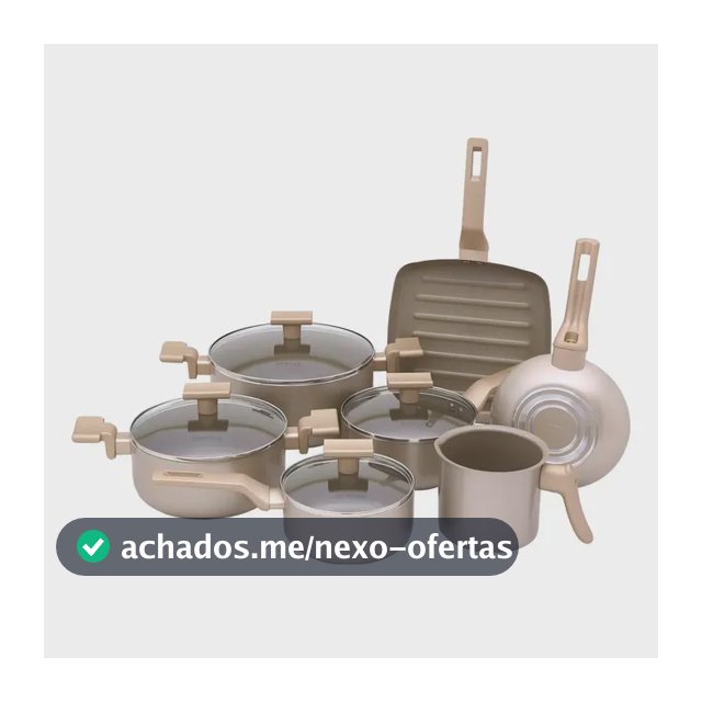 Conjunto De Panelas Sartin Champ 7 Peças Cerâmica Mimo Style