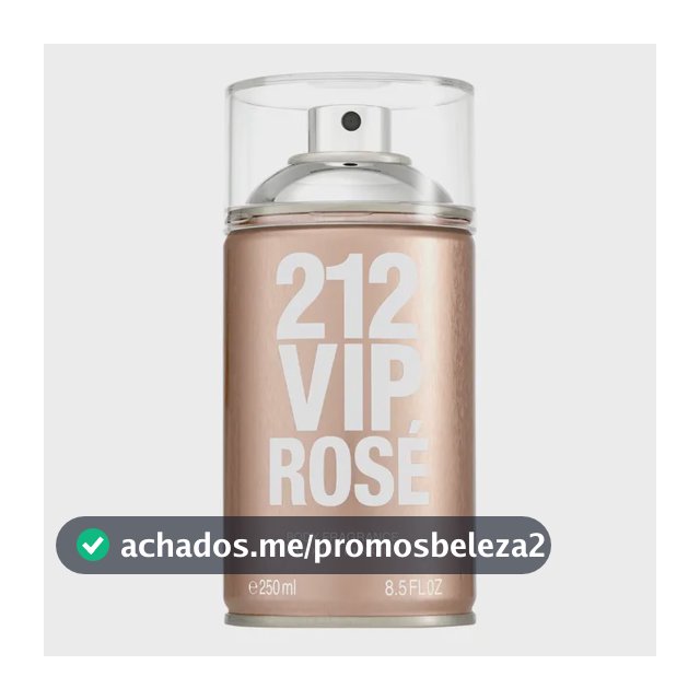 Carolina Herrera 212 Vip Rosé - Body Spray Feminino 250ml Única