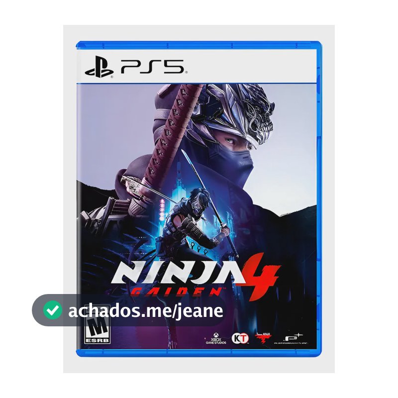 Jogo Ninja Gaiden 4 para PlayStation 5 Mídia Física