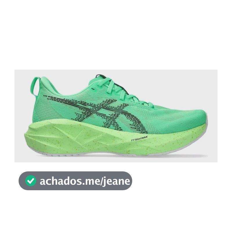 Tênis Asics Novablast 5 Feminino Verde Liso 39 Br