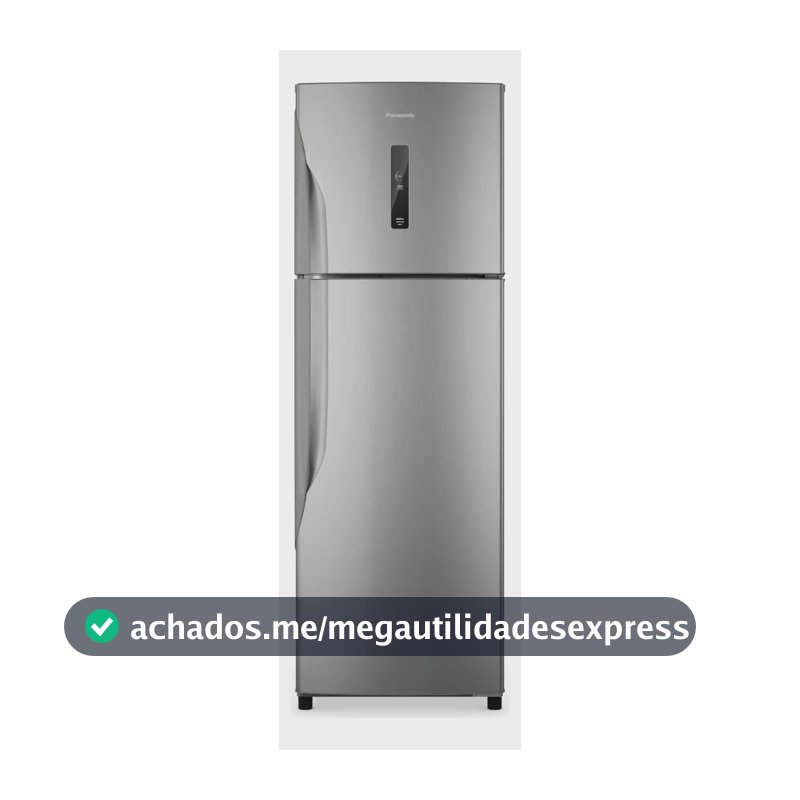 Refrigerador Panasonic 391l Aco Escovado Nr-bt44pv3x Aço Escovado