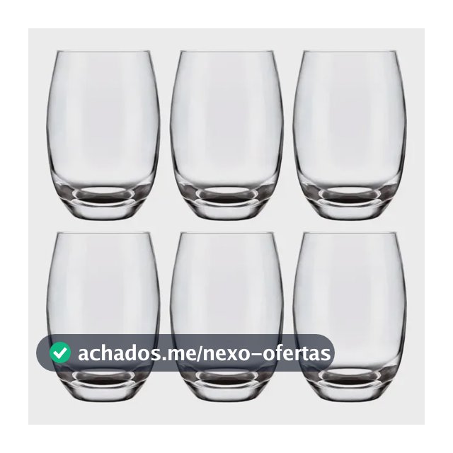 Jogo de Copos SM 6 peças Aruba 475ml 3060.51