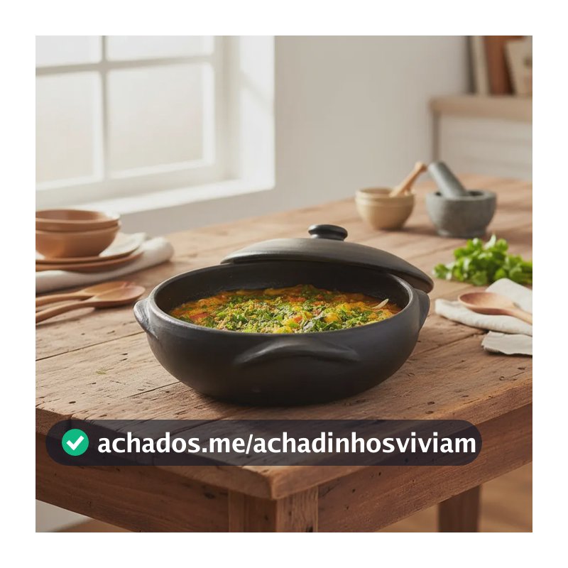 Panela De Barro Capixaba Para Moqueca - Moquequeira No 4