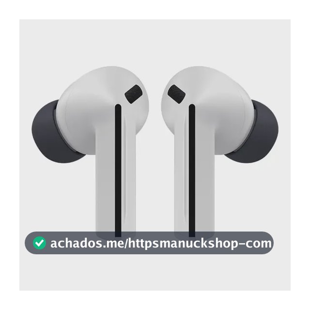 Samsung Galaxy Buds3 Fe, Fone De Ouvido Sem Fio, Cancelamento Ativo De Ruído, Galaxy Ai Cinza