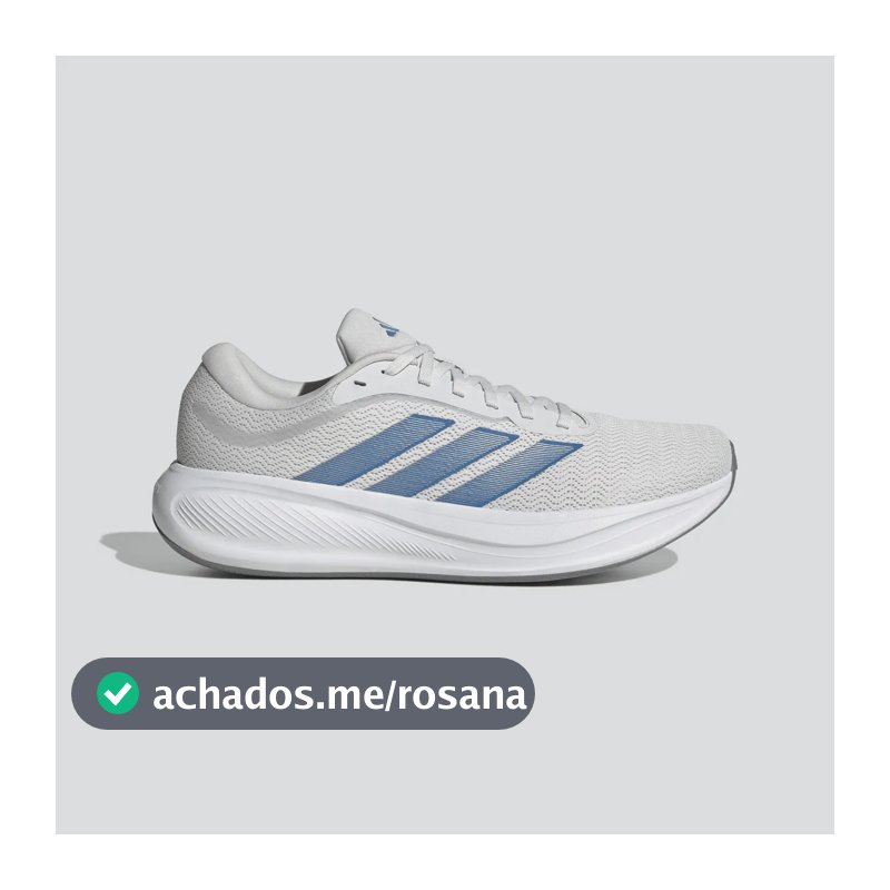 Tênis Masculino E Feminino Response Runner 2 adidas Branco Liso 41 Br