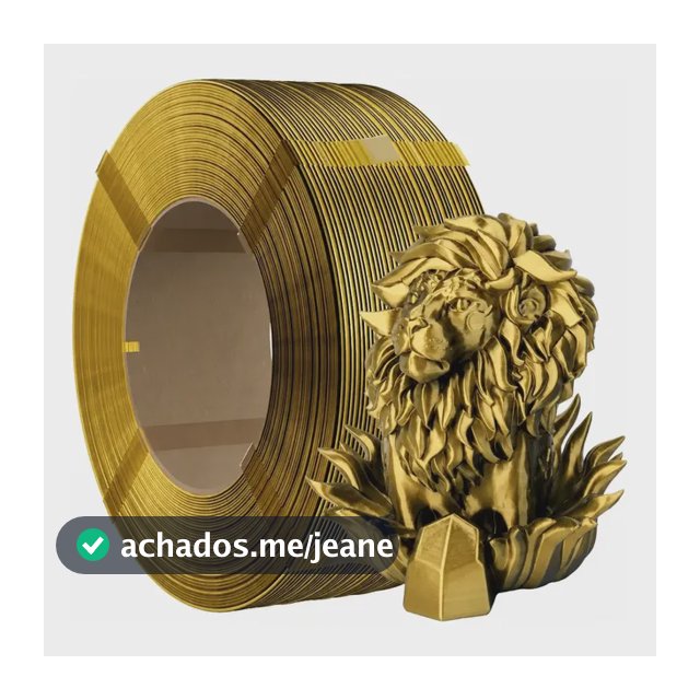 Refil Filamento Pla Impressão 3d Seda Duas Cores 1kg Conjure