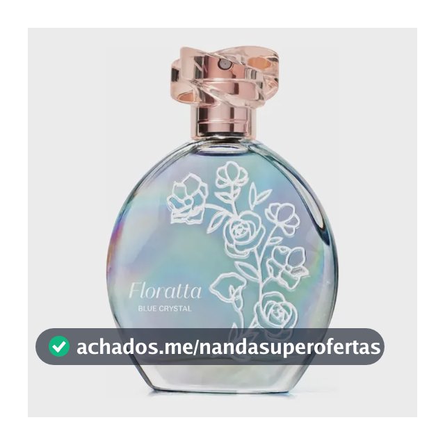 Floratta Blue Crystal Colônia 75ml O Boticário