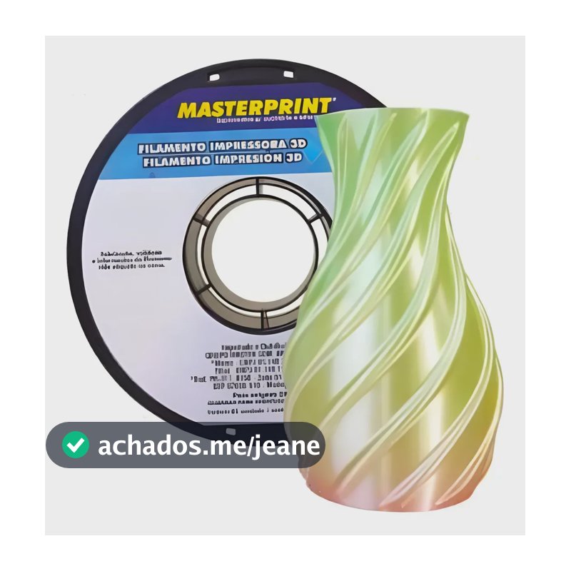 Filamento Impressora 3d Silk Happy Rainbow Pla 1.75mm 1kg