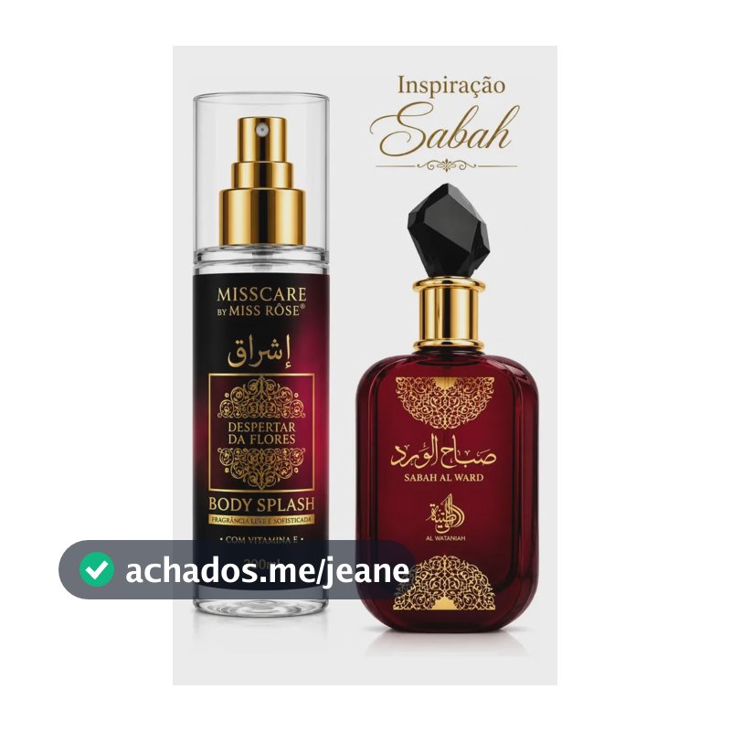 Body Splash Perfume Corporal Colônia Desodorante Spray 200ml