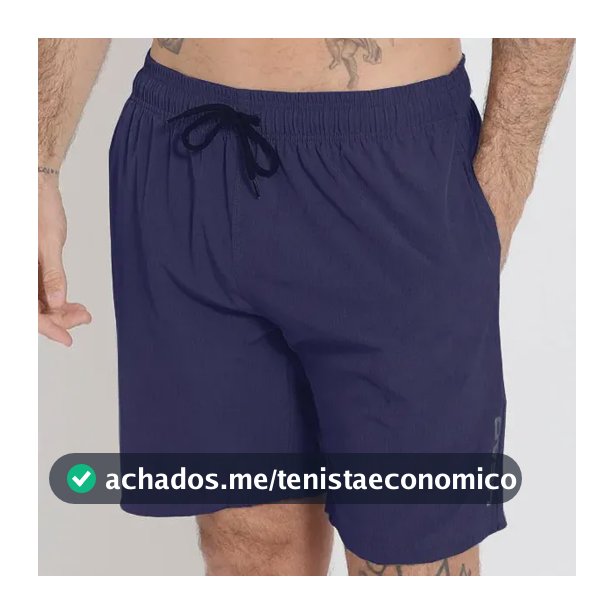 Bermuda Microfibra Com Bolso E Cordão Head Tennis