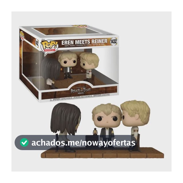Attack On Titan Funko Pop Moment 1432 Eren Meets Reiner