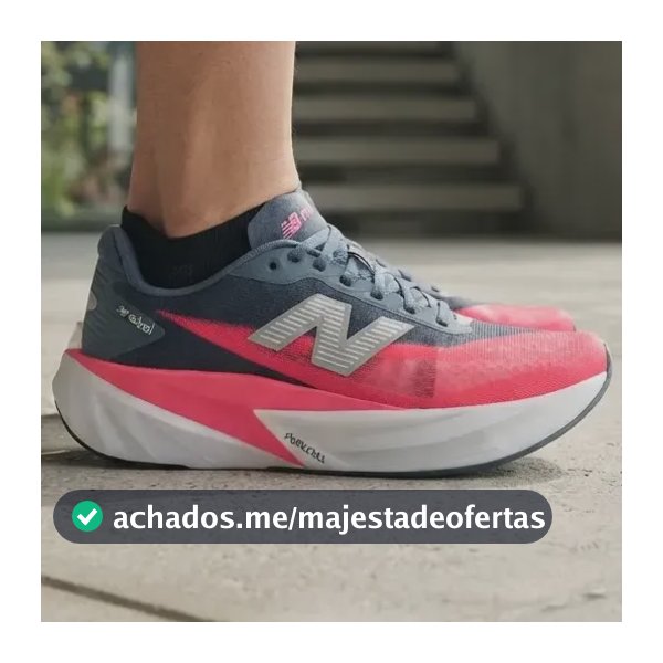 Tenis New Balance Fuelcell Rebel V5 Corrida Performance Marinho/rosa 37 Br
