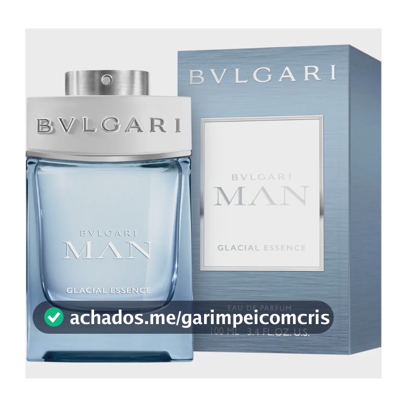 Perfume Masculino Bvlgari Man Glacial Essence 100ml Edp