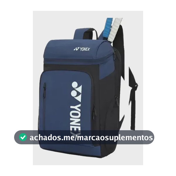 Mochila Raqueteira Tenis Tenista Esportiva Yonex Azul-escura