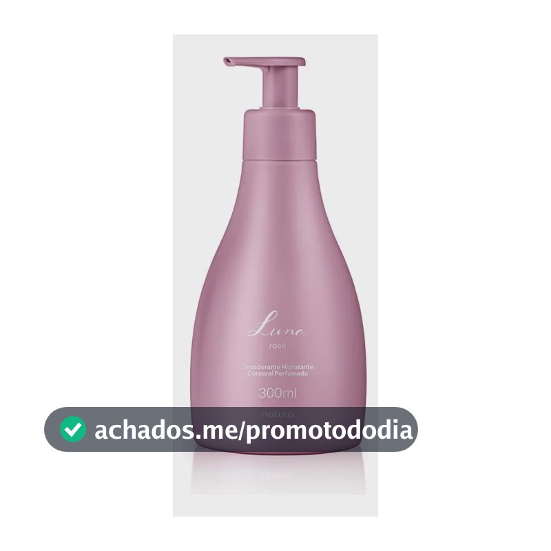 Creme Hidratante Corporal Perfumado Luna Rosé 300 Ml Perfumado