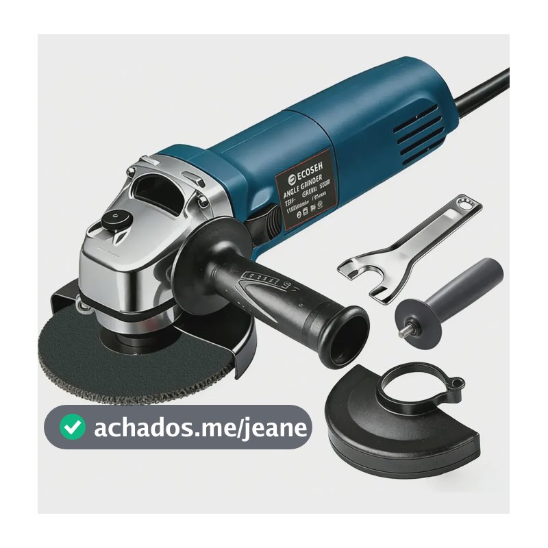 Esmerilhadeira Lixadeira Angular 850w 115mm  Cor Azul-petrol Azul-aço 220v 50/60hz