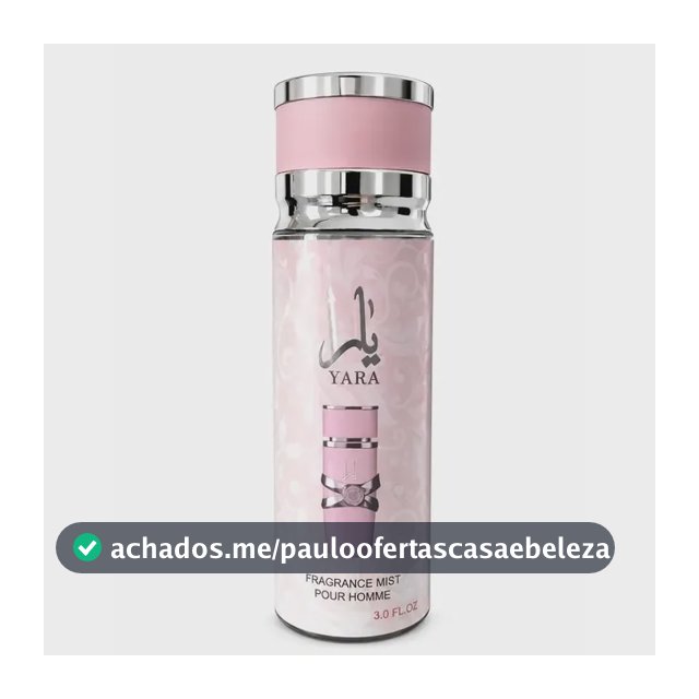 Body Splash Árabe Rose Perfume Corporal Alta Fixação Feminino Fragrância Floral Elegante Longa Duração Uso Diário