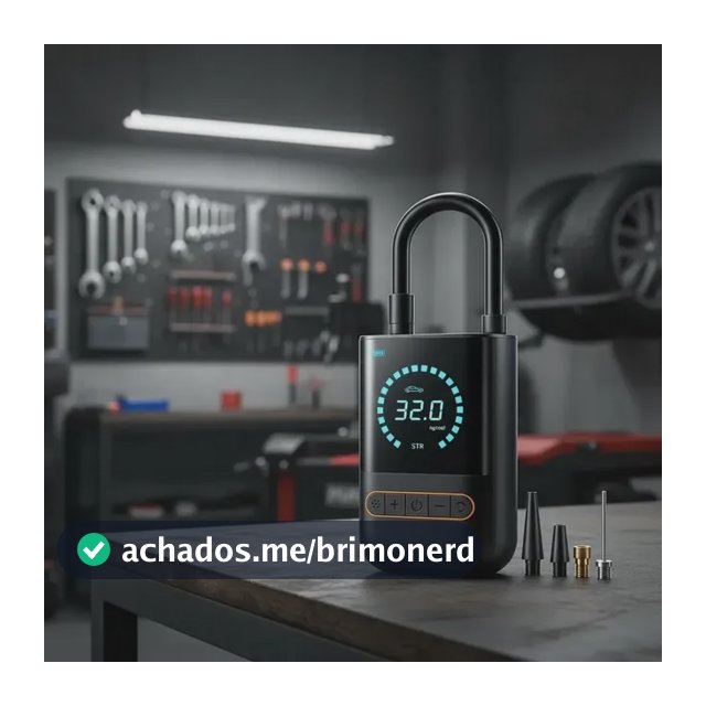 Mini Compressor De Ar Digital Para Pneus Carro Moto Bike 150psi Recarregável 4000mah