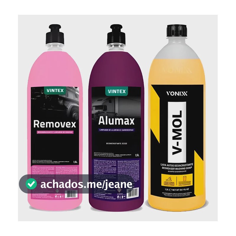 Kit Limpeza Alumax Removex V Mol 1,5