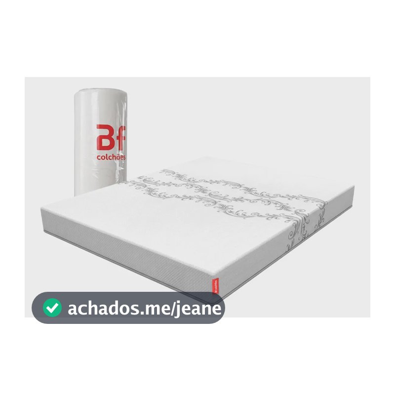 Colchão Queen D33 100% Espuma a Vácuo Max Balance BF Colchões