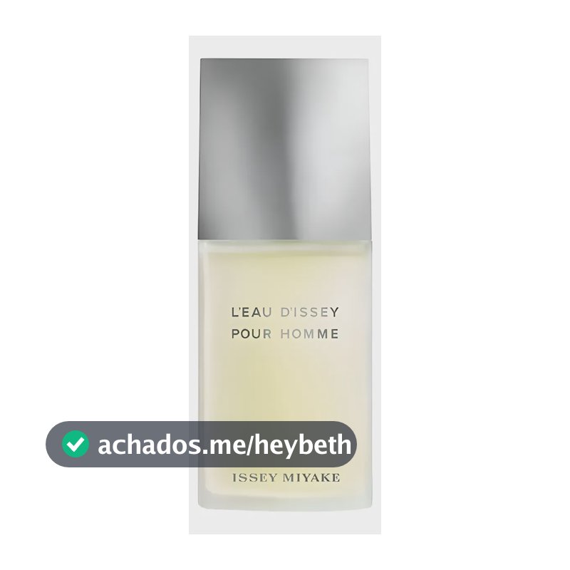Perfume L'eau Issey Miyake Pour Homme Edt 125ml Masculino