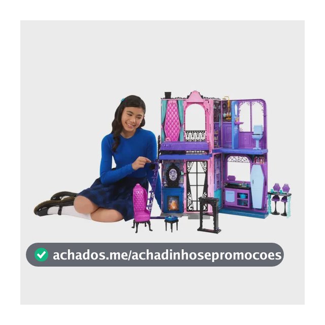 Casa Bonecas Mattel Monster High Hotel Boo-tique Jbf16 Colorido