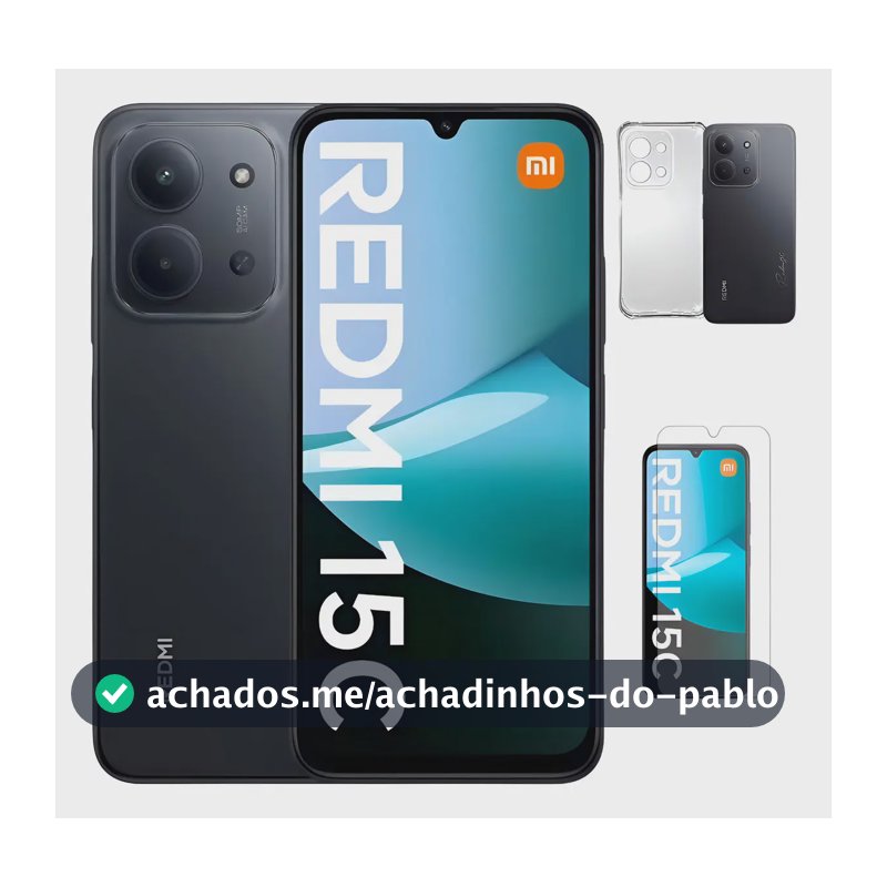 Xiaomi redmi 15c preto