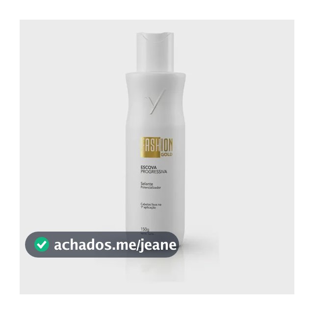 Escova Progressiva 150g - Fashion Gold