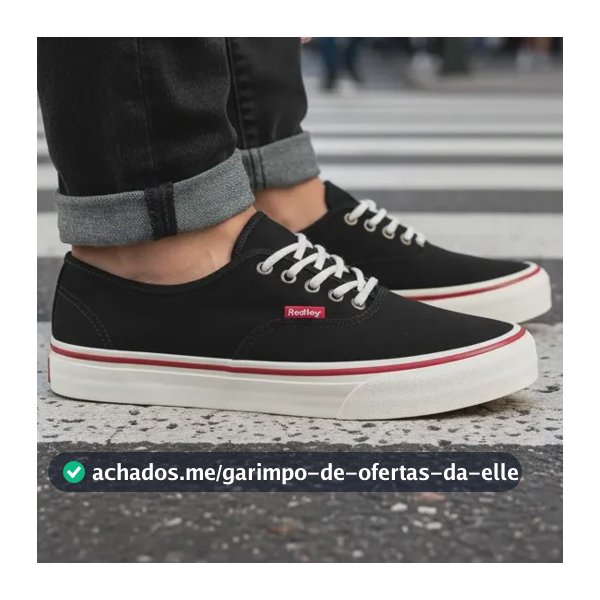 Tênis Redley Ir10 Originals Preto Redley