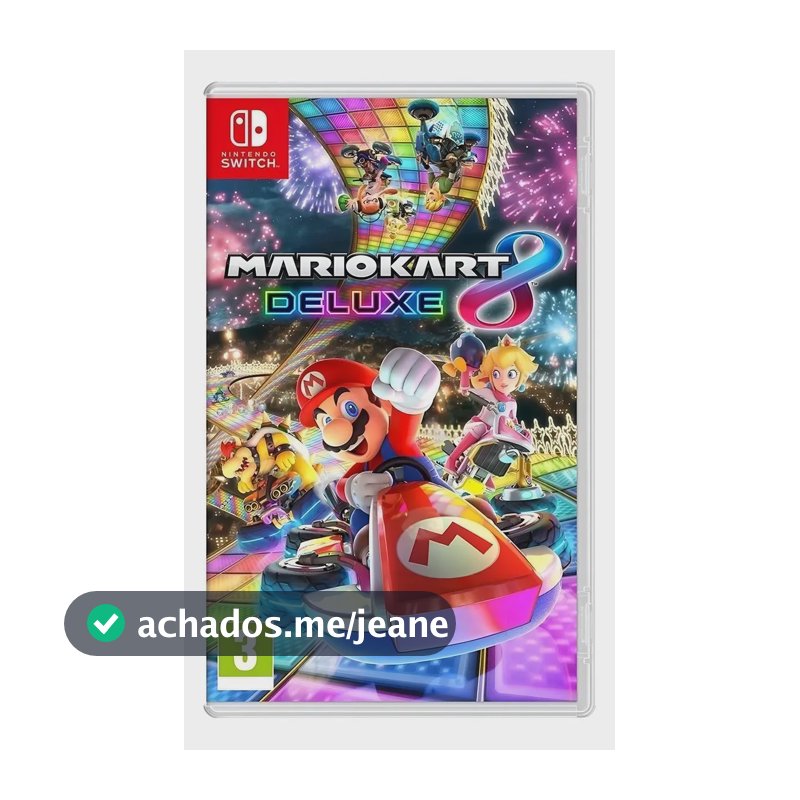 Mario Kart 8 Deluxe Switch Midia Fisica
