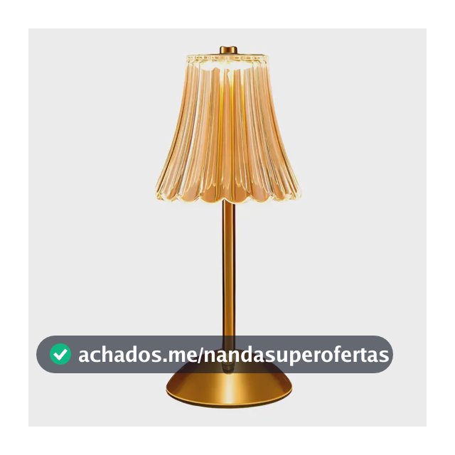 Abajur Mesa Saia De Seda Com Barra Led Sensor Sem Fio 3 Cor