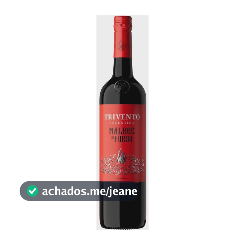 Vinho Argentino Tinto Reserva Trivento Malbec De Fuego 750ml