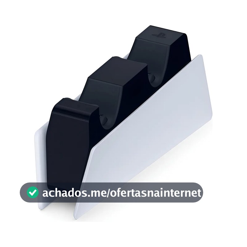 Base de Carregamento PlayStation DualSense para 2 Controles – Branco