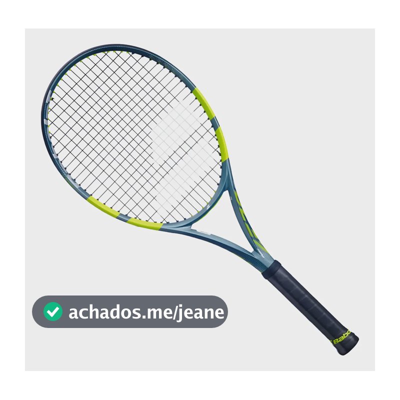 Raquete De Tênis Babolat Pure Aero 98 - 2026 L3 Cinza/amarelo L3