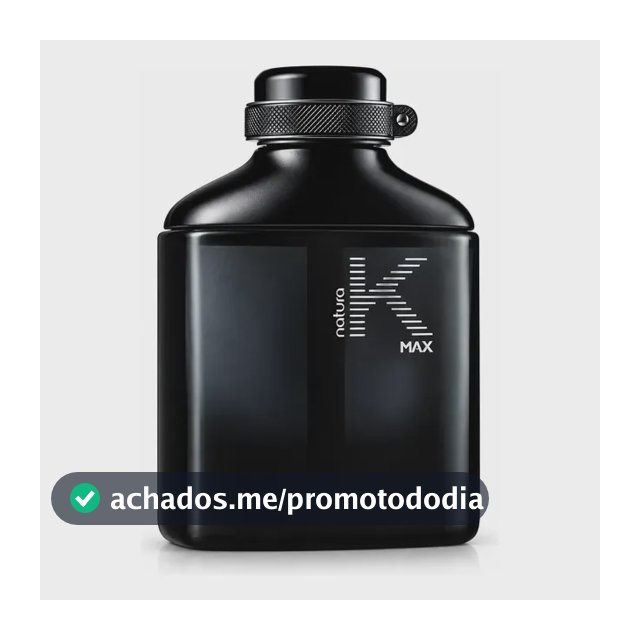 Natura K Max Deo Parfum 100 ml Para Homem