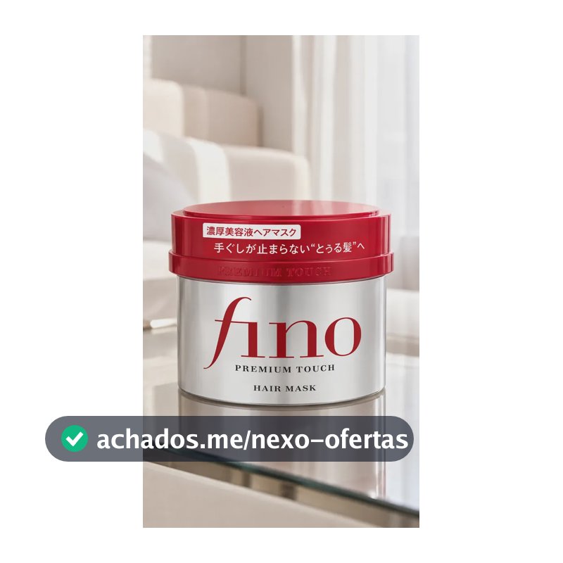 Máscara Fino Premium Touch Hair Mask 230g Original Japonesa