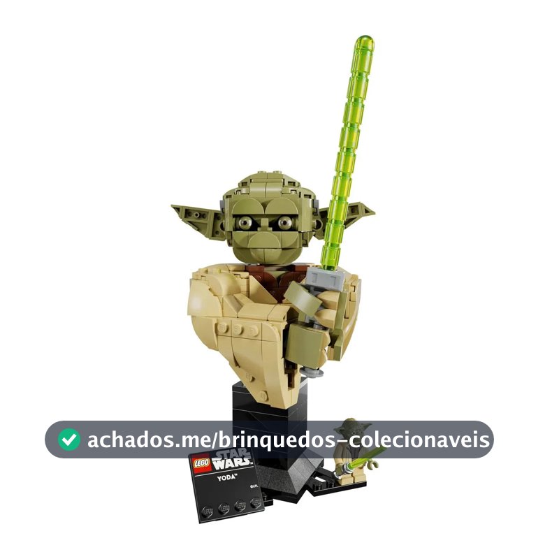 Conjunto de construção LEGO® Star Wars Yoda Bust 75438