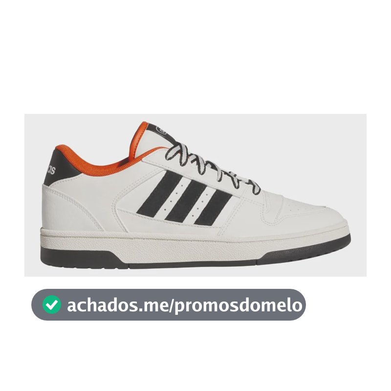 Tênis Masculino Break Start adidas Branco Liso 40 Br