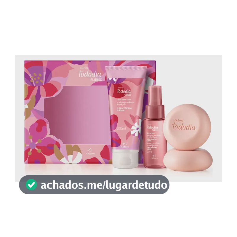 Kit Natura Tododia Flores Essenciais - presente