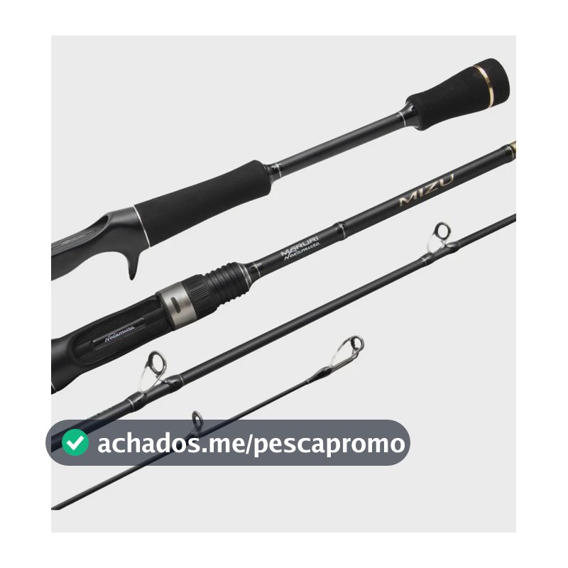 Vara Pesca Carretilha Maruri Nakamura Mizu 12lb 1,73m 1 seção