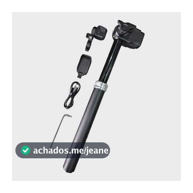 Canote Eletrônico Seekrun S7 31.6 120mm Curso Mtb 385mm Preto