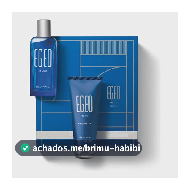 Kit Presente Egeo Blue: Desodorante Colônia + Shower Gel