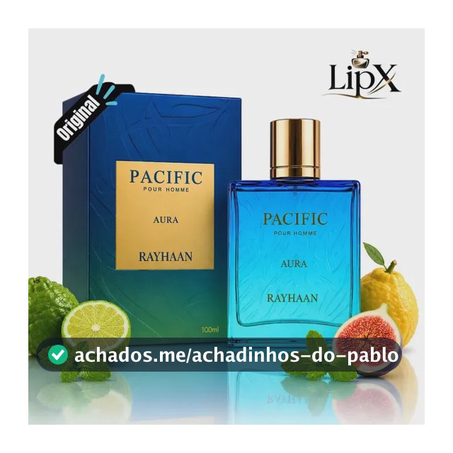 Perfume Árabe Rayhaan Pacific Aura 100 Ml