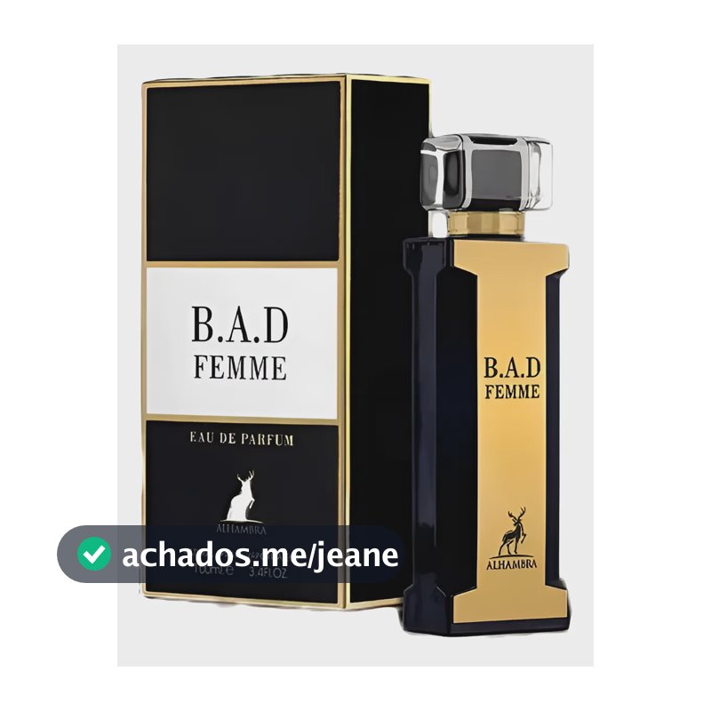 Perfume Bad Femme Maison Alhambra 100 Ml Feminino