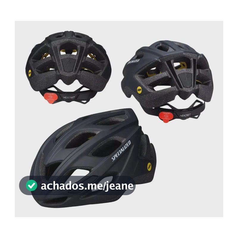 Capacete Specialized Chamonix C/ Mips Cor Preto Tamanho S/m
