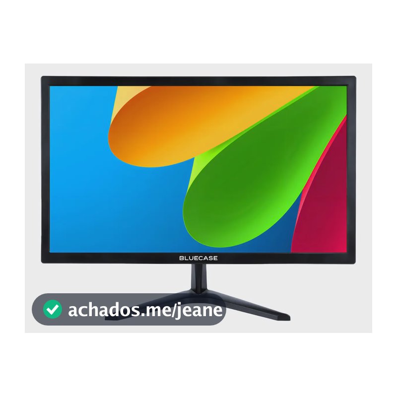 Monitor 19 Preto Led Bm19k4hvw Bluecase - 75hz / Hdmi / Vga