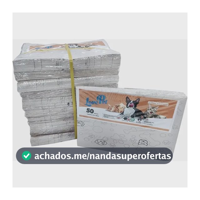 Jornal P/ Pets E Gatos - 6 Pacotes C/50 Folhas Cada