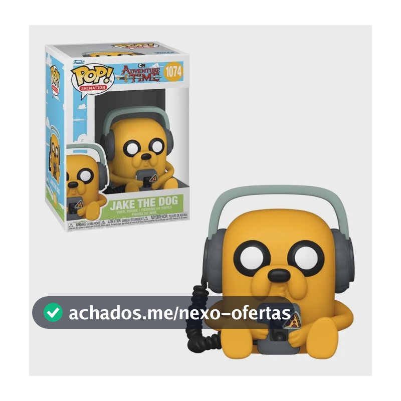 Boneco Funko Pop! Hora De Aventura - Jake