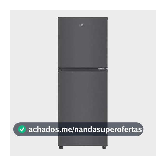 Geladeira Refrigerador Compacto Hq Defrost 140l Hq-140rdf Preta